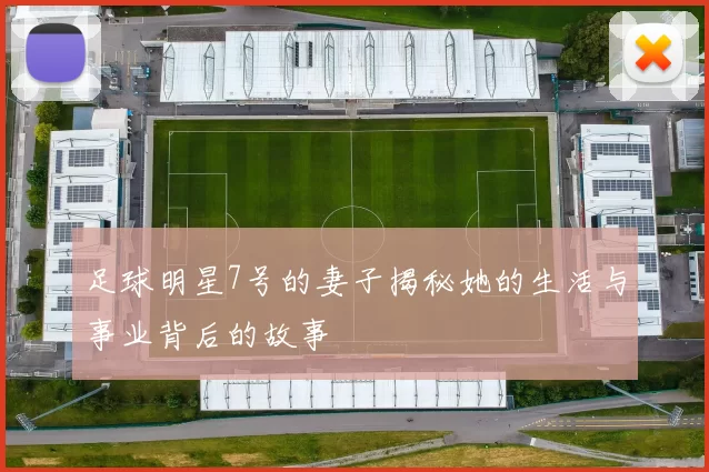足球明星7号的妻子揭秘她的生活与事业背后的故事