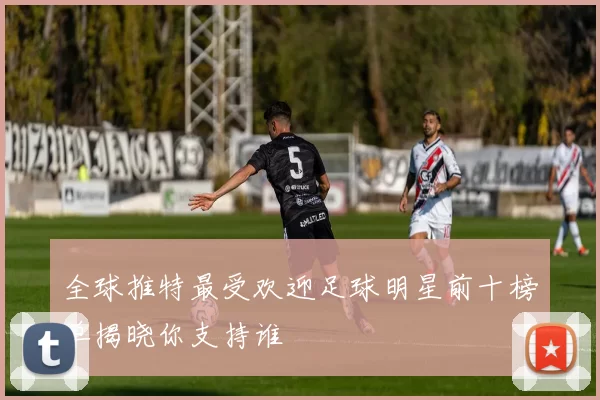 全球推特最受欢迎足球明星前十榜单揭晓你支持谁